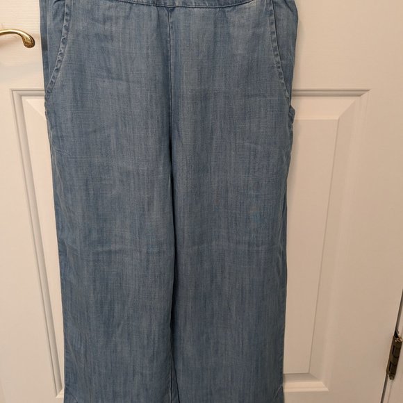 NWOT Woven By Synergy Chambray Jumpsuit Small - Picture 5 of 6